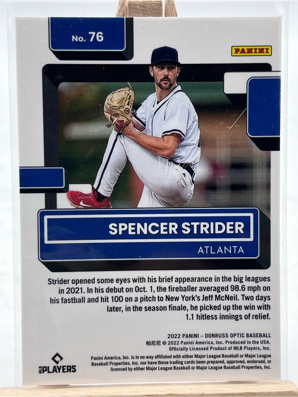 Spencer Strider Rated Rookie - Picture 2 of 2